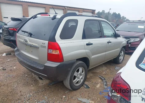 2007 Kia Sportage Lx from USA, damaged, VIN KNDJF724477415707